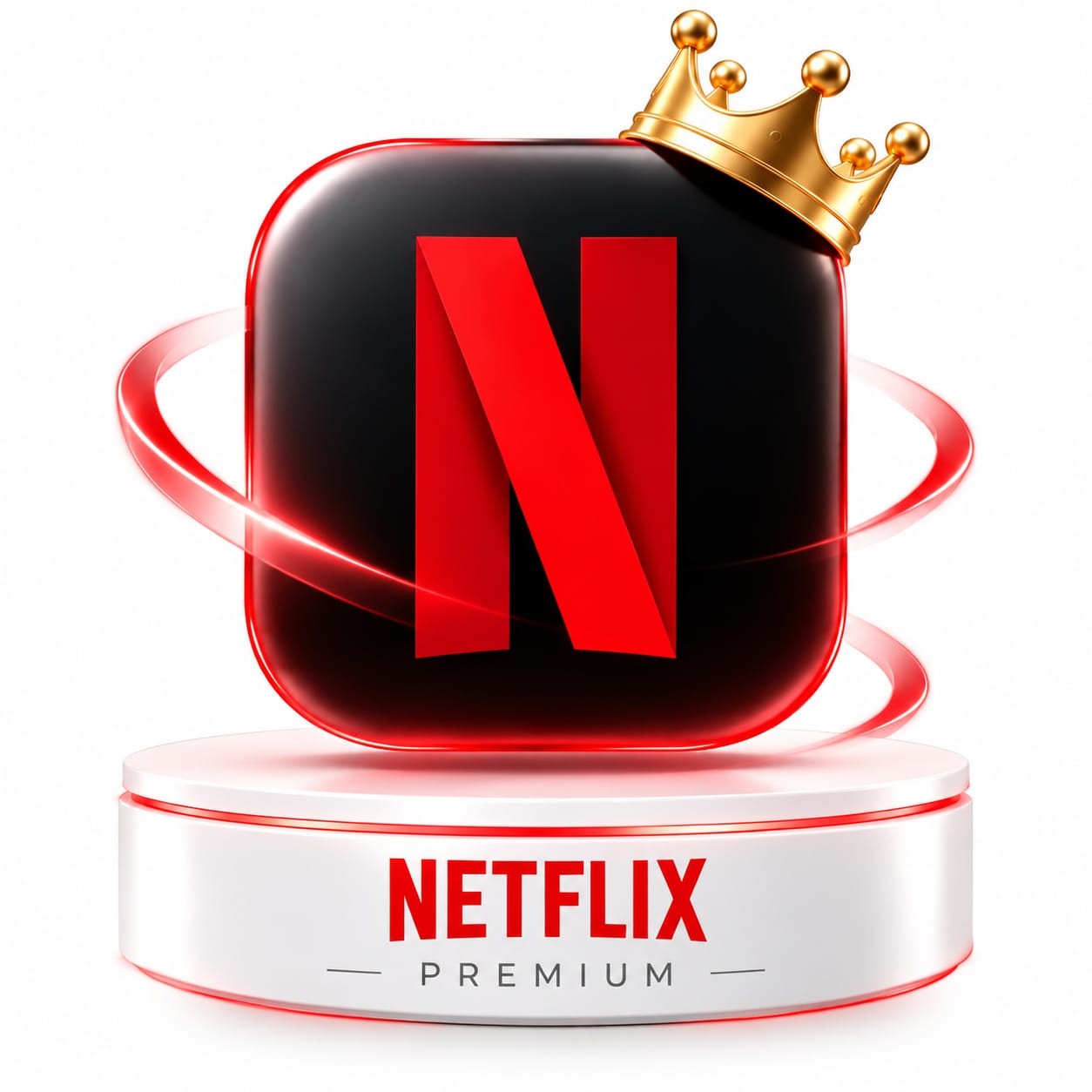 Netflix admin/single profile official subscription
