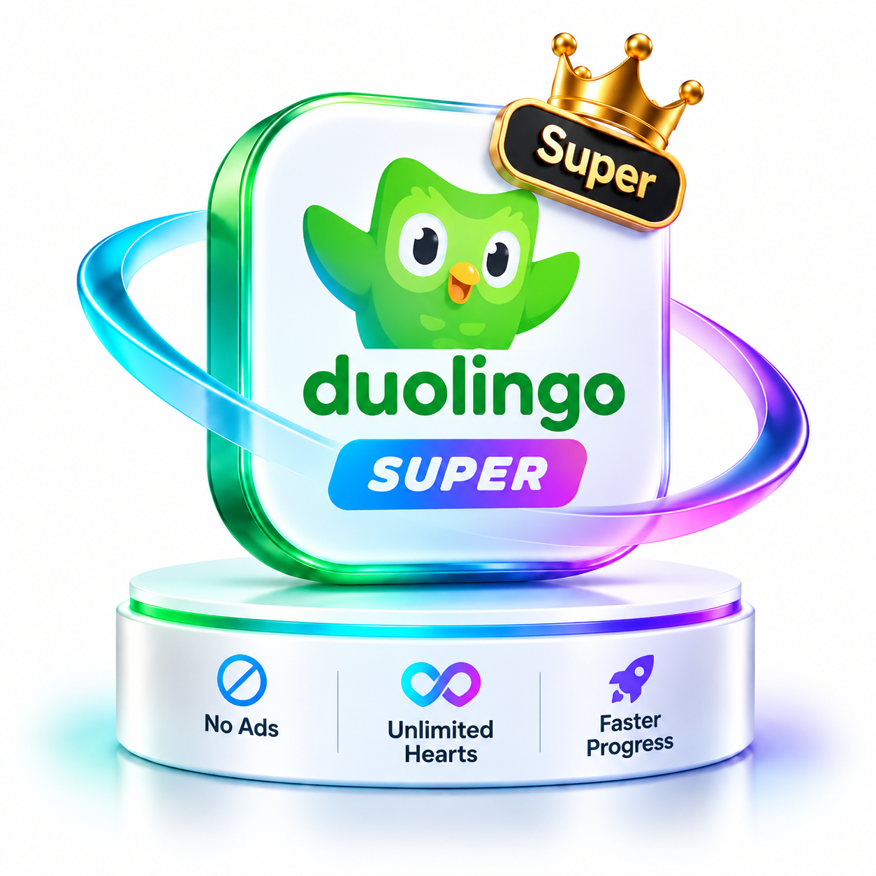Duolingo Super Subscriptions - Learn your favourite language with Duolingo Premium